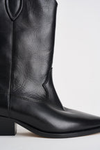 Stivale donna Duerto in pelle nera BO0003FA A3A03S01BK ISABEL MARANT 