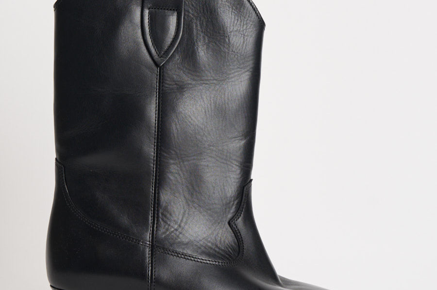 Stivale donna Duerto in pelle nera BO0003FA A3A03S01BK ISABEL MARANT 
