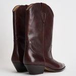 Stivale donna Duerto in pelle mogano BO0003FA D3A33S50MY ISABEL MARANT 