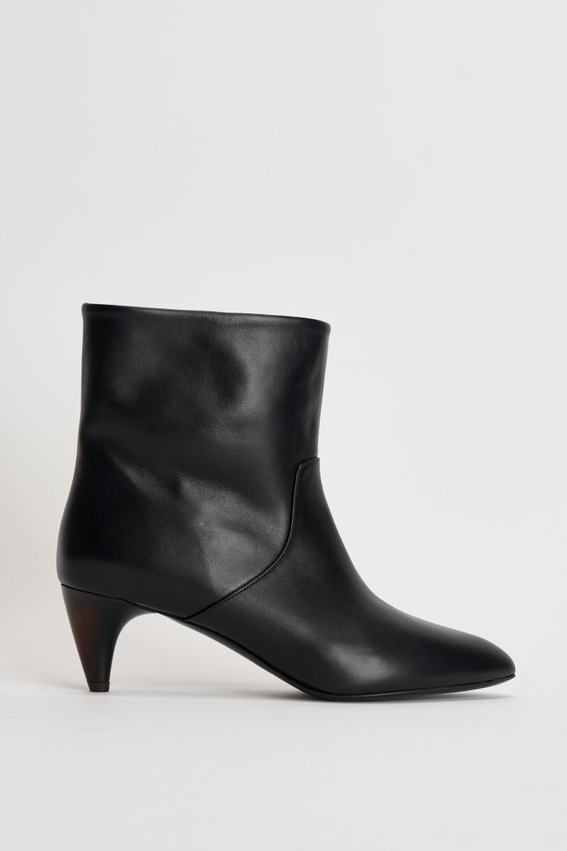 Stivaletti donna in pelle liscia neri BO0304FA D4A08S01BK ISABEL MARANT 