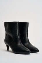 Stivaletti donna in pelle liscia neri BO0304FA D4A08S01BK ISABEL MARANT 