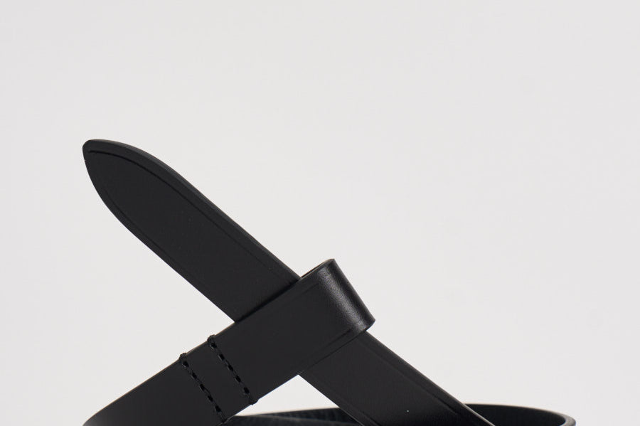 Cintura donna Kirka in pelle nera CE248CFA A3B65A01BK ISABEL MARANT 