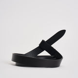 Cintura donna Kirka in pelle nera CE248CFA A3B65A01BK ISABEL MARANT 