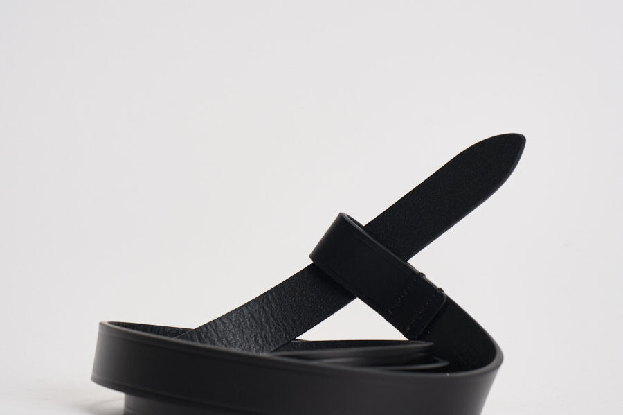 Cintura donna Kirka in pelle nera CE248CFA A3B65A01BK ISABEL MARANT 