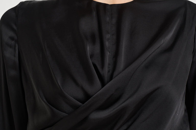 Blusa donna Neame drappeggiata nera HT0894FA D3J13I01BK ISABEL MARANT 