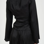 Blusa donna Neame drappeggiata nera HT0894FA D3J13I01BK ISABEL MARANT 
