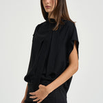 Blusa donna Selene con nodo nera HT0895FA D3J03I01BK ISABEL MARANT 