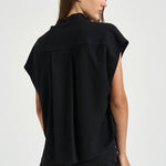 Blusa donna Selene con nodo nera HT0895FA D3J03I01BK ISABEL MARANT 