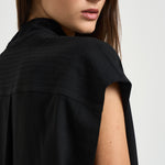 Blusa donna Selene con nodo nera HT0895FA D3J03I01BK ISABEL MARANT 