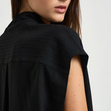Blusa donna Selene con nodo nera HT0895FA D3J03I01BK ISABEL MARANT 