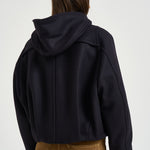 Giacca donna Trixie con alamari blu notte MA0561FA D3D04I30DN ISABEL MARANT 