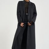 Cappotto donna Clesa lungo grigio antracite MA0575FA D3D03I02AN ISABEL MARANT 