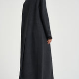Cappotto donna Clesa lungo grigio antracite MA0575FA D3D03I02AN ISABEL MARANT 
