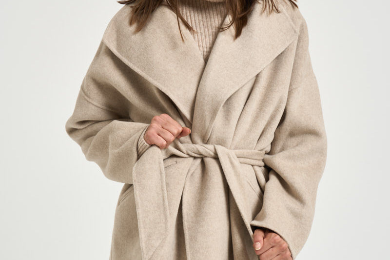 Cappotto donna Ceaton corto avorio MA0580FA D3D03I23SD ISABEL MARANT 