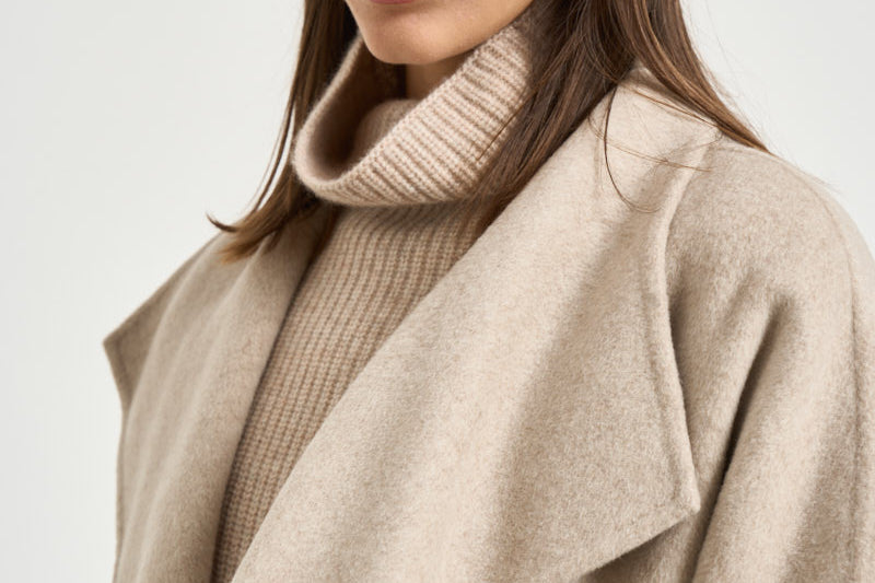 Cappotto donna Ceaton corto avorio MA0580FA D3D03I23SD ISABEL MARANT 