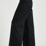 Jeans donna Lemony a gamba ampia nero PA0052FB D1H02I02FK ISABEL MARANT 
