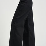 Jeans donna Lemony a gamba ampia nero PA0052FB D1H02I02FK ISABEL MARANT 