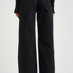 Jeans donna Lemony a gamba ampia nero PA0052FB D1H02I02FK ISABEL MARANT 