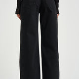 Jeans donna Lemony a gamba ampia nero PA0052FB D1H02I02FK ISABEL MARANT 