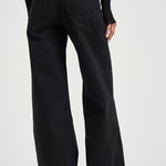 Jeans donna Lemony a gamba ampia nero PA0052FB D1H02I02FK ISABEL MARANT 