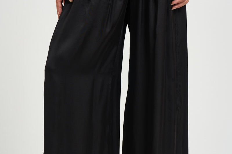 Pantalone donna Nolia palazzo nero PA0716FA D3J13I01BK ISABEL MARANT 