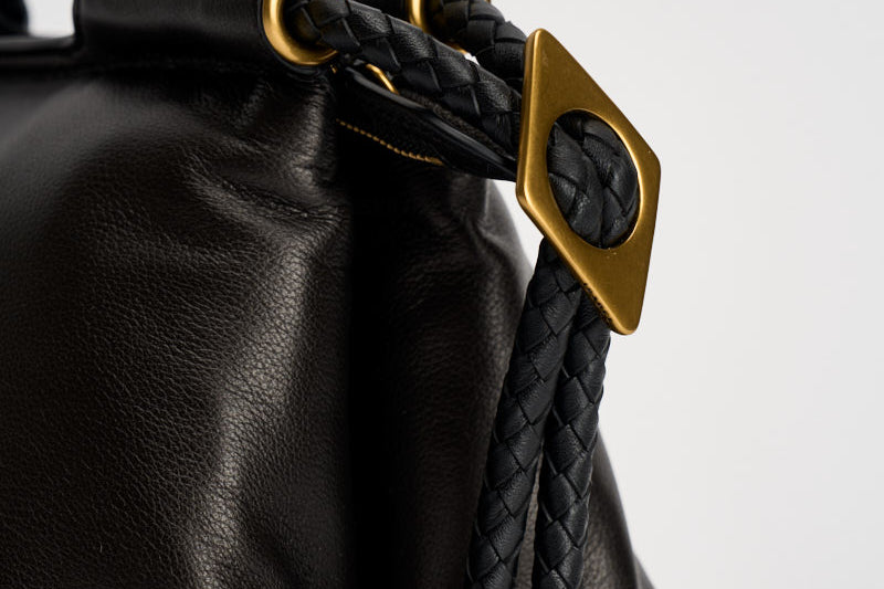 Borsa donna Pipa M in pelle nera PM0124FA D4C01M01BK ISABEL MARANT 