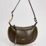 Borsa donna Oskan Moon in pelle marrone PP0003FA A1C01M67DO ISABEL MARANT 