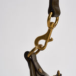 Borsa donna Oskan Moon in pelle marrone PP0003FA A1C01M67DO ISABEL MARANT 