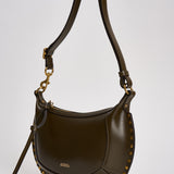 Borsa donna Oskan Moon in pelle marrone PP0003FA A1C01M67DO ISABEL MARANT 