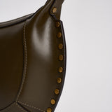 Borsa donna Oskan Moon in pelle marrone PP0003FA A1C01M67DO ISABEL MARANT 