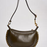 Borsa donna Oskan Moon in pelle marrone PP0003FA A1C01M67DO ISABEL MARANT 