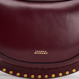 Borsa donna Oskan Moon in pelle bordeaux PP0003FA A1C01M80BY ISABEL MARANT 