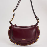 Borsa donna Oskan Moon in pelle bordeaux PP0003FA A1C01M80BY ISABEL MARANT 
