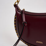 Borsa donna Oskan Moon in pelle bordeaux PP0003FA A1C01M80BY ISABEL MARANT 