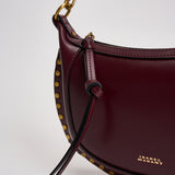 Borsa donna Oskan Moon in pelle bordeaux PP0003FA A1C01M80BY ISABEL MARANT 