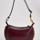 Borsa donna Oskan Moon in pelle bordeaux PP0003FA A1C01M80BY ISABEL MARANT 