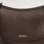 Borsa donna Oskan Moon in pelle martellata marrone PP0003FA D1C04M50CF ISABEL MARANT 