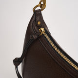 Borsa donna Oskan Moon in pelle martellata marrone PP0003FA D1C04M50CF ISABEL MARANT 