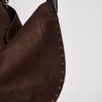 Borsa donna Oskan Hobo Soft in suede marrone PP0200FA B2C03M50CF ISABEL MARANT 