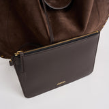Borsa donna Oskan Hobo Soft in suede marrone PP0200FA B2C03M50CF ISABEL MARANT 