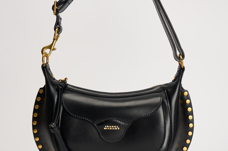 Borsa donna Oskan Moon Pocket nera PP0511FA A1C01M01BK ISABEL MARANT 