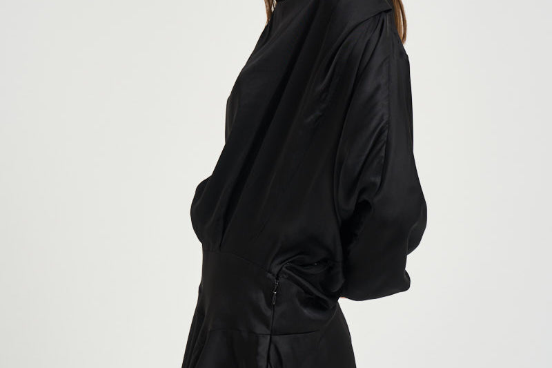 Abito donna Neline corto nero RO1094FA D3J13I01BK ISABEL MARANT 