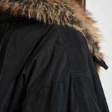 Giacca donna Charone con collo in eco-pelliccia nera VE0606FA D1C01I01BK ISABEL MARANT 