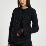 Giacca donna Suely corta nera VE0751FA D3E05I01BK ISABEL MARANT 