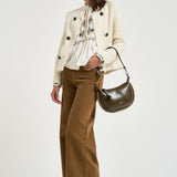 Giacca donna Suely corta panna VE0751FA D3E05I23EC ISABEL MARANT 