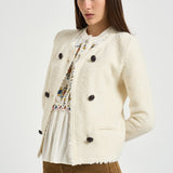 Giacca donna Suely corta panna VE0751FA D3E05I23EC ISABEL MARANT 