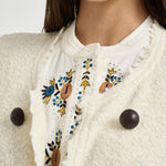 Giacca donna Suely corta panna VE0751FA D3E05I23EC ISABEL MARANT 
