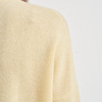Maglia donna Amelie girocollo giallo pastello AMELIE ANIS KUJTEN 