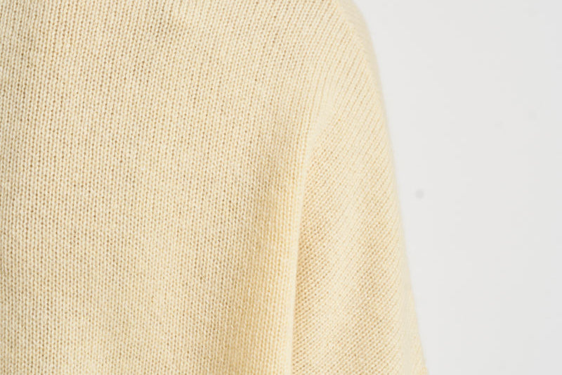Maglia donna Amelie girocollo giallo pastello AMELIE ANIS KUJTEN 