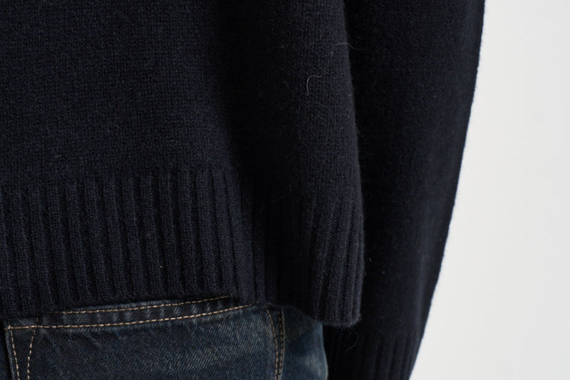 Maglia donna Amelie girocollo nera AMELIE NOIR KUJTEN 